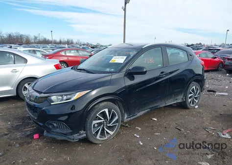 2019 Honda Hr-V Sport from USA, damaged, VIN 3CZRU6H18KG722241